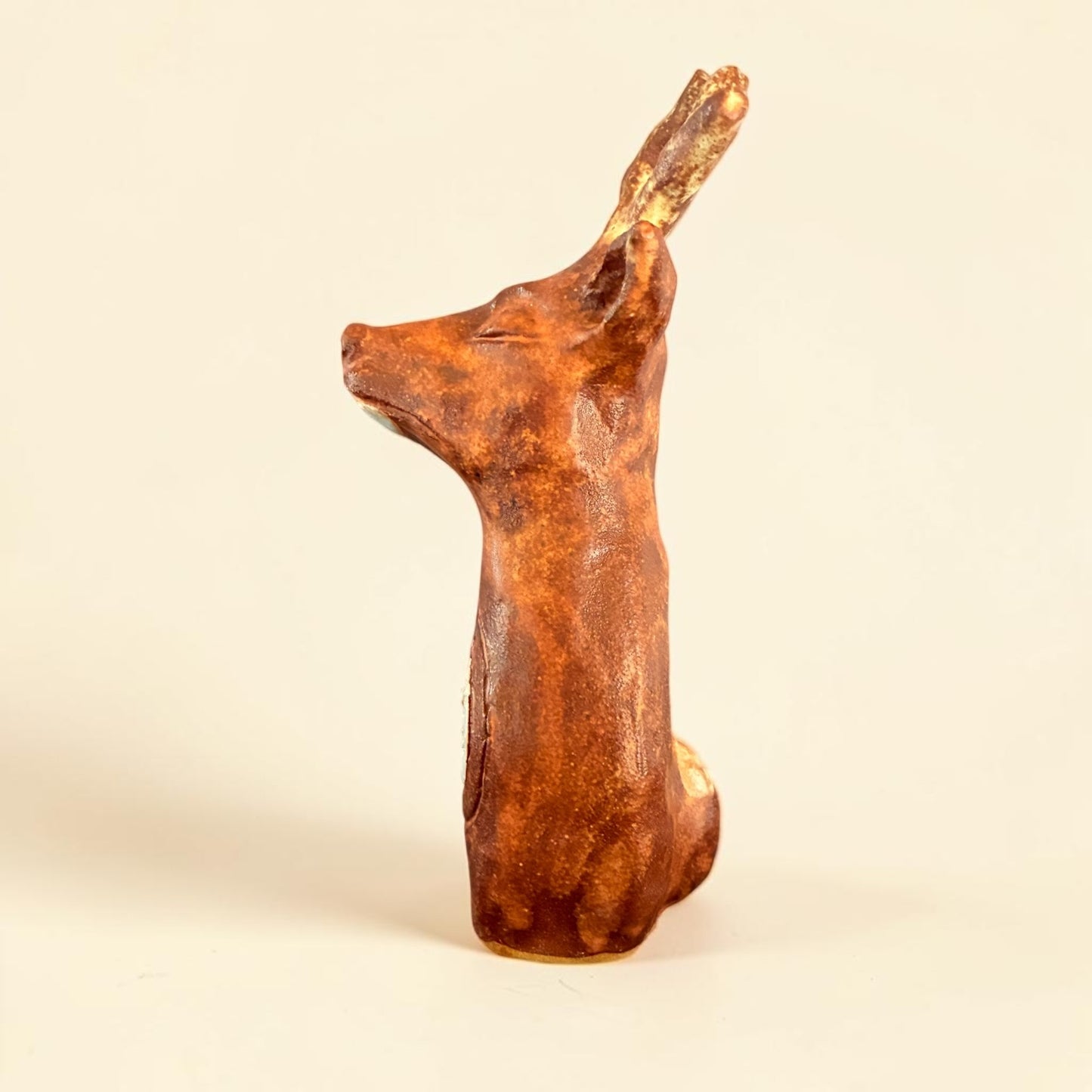Stag Animal Totem with Cup and Ring
