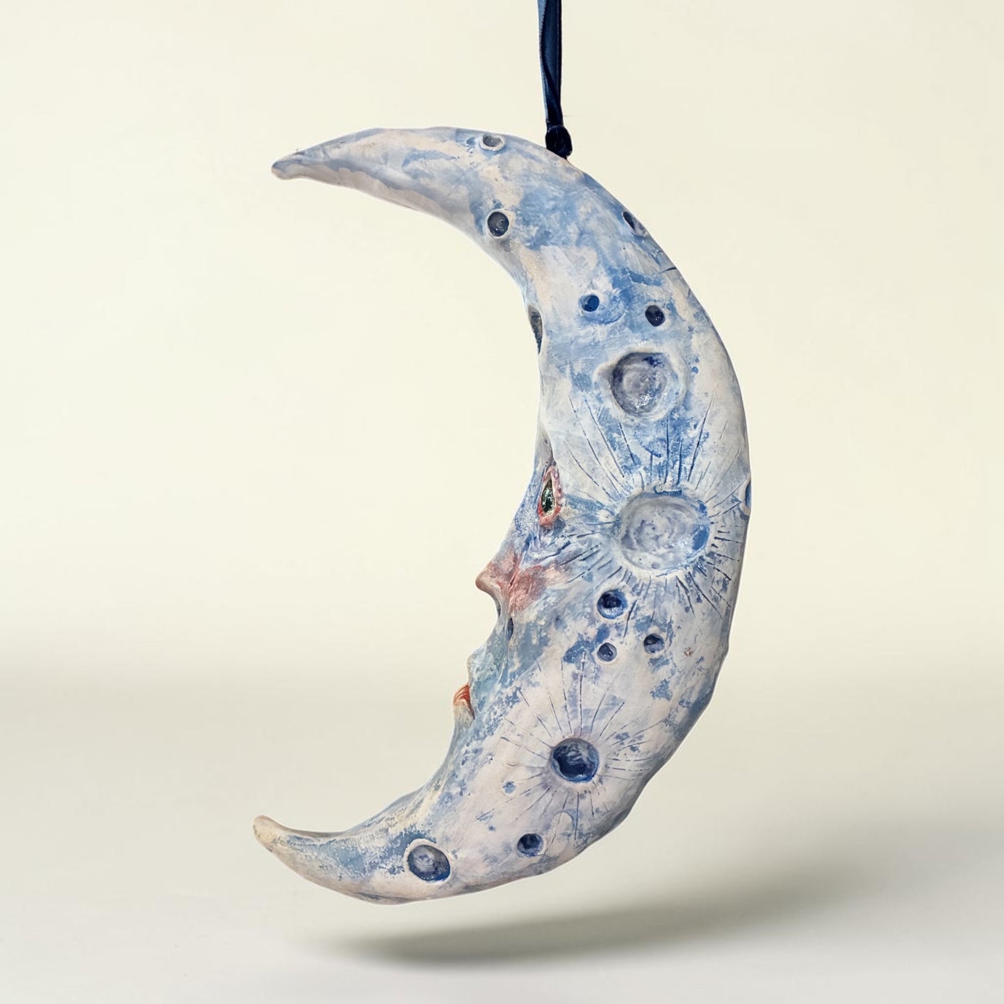 Snow Crescent Moon
