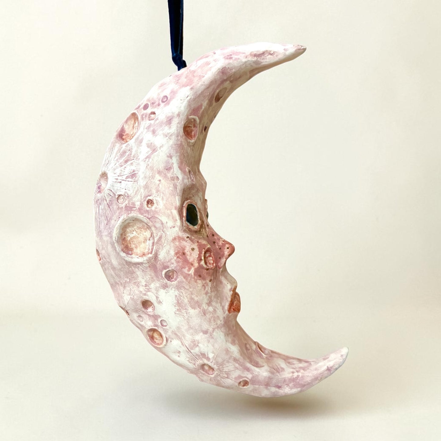 Pink Crescent Moon
