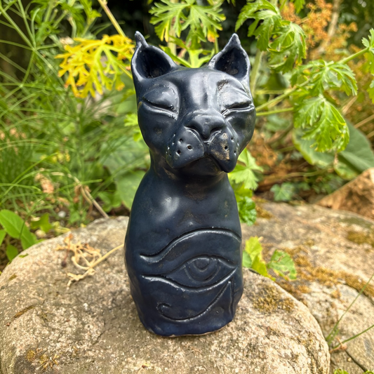 Cat Animal Totem with Eye of Ra