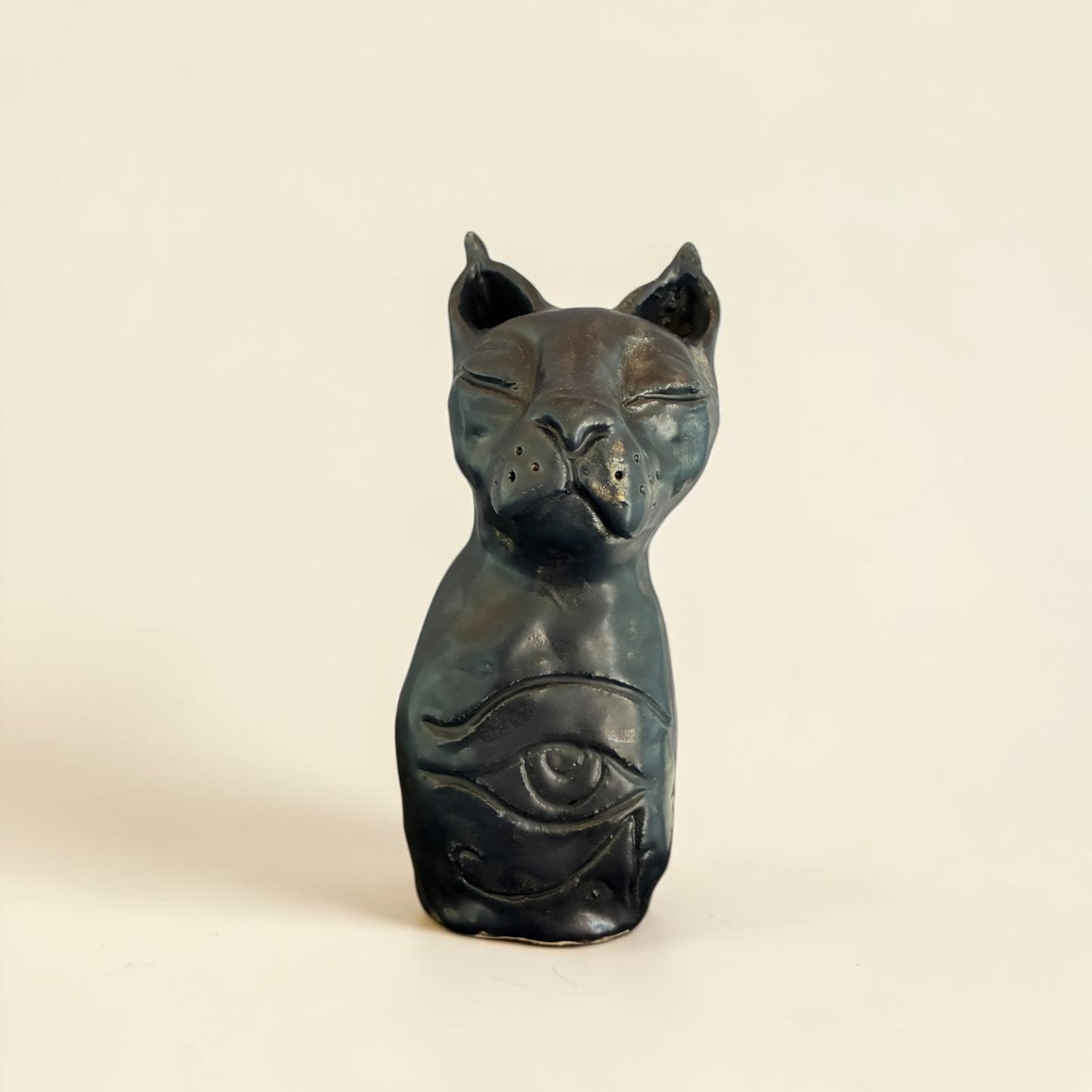 Cat Animal Totem with Eye of Ra
