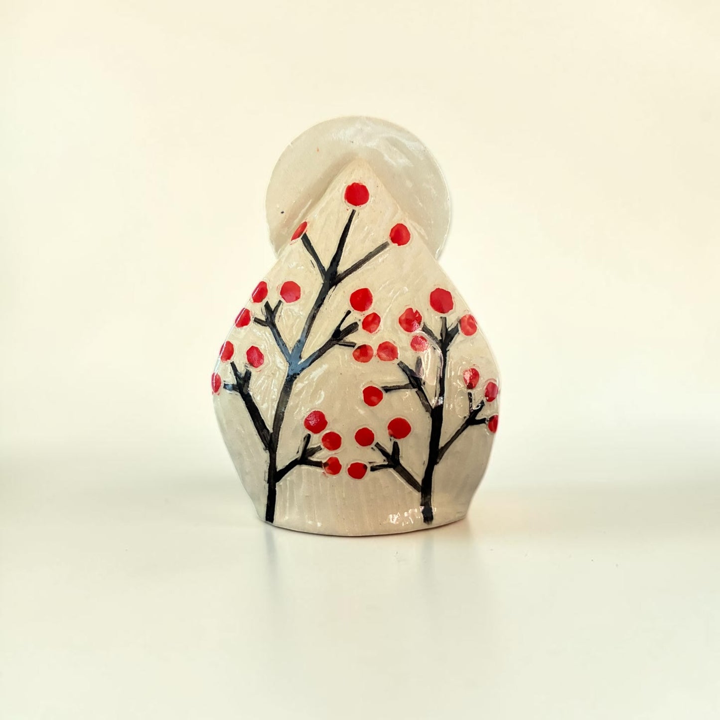 Carved Moon Spirit Red