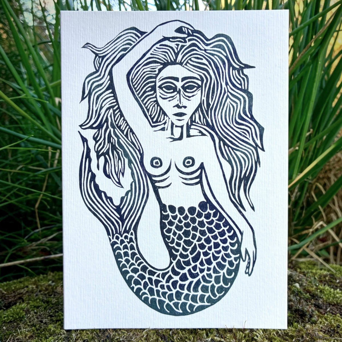 Mermaid Greetings Card