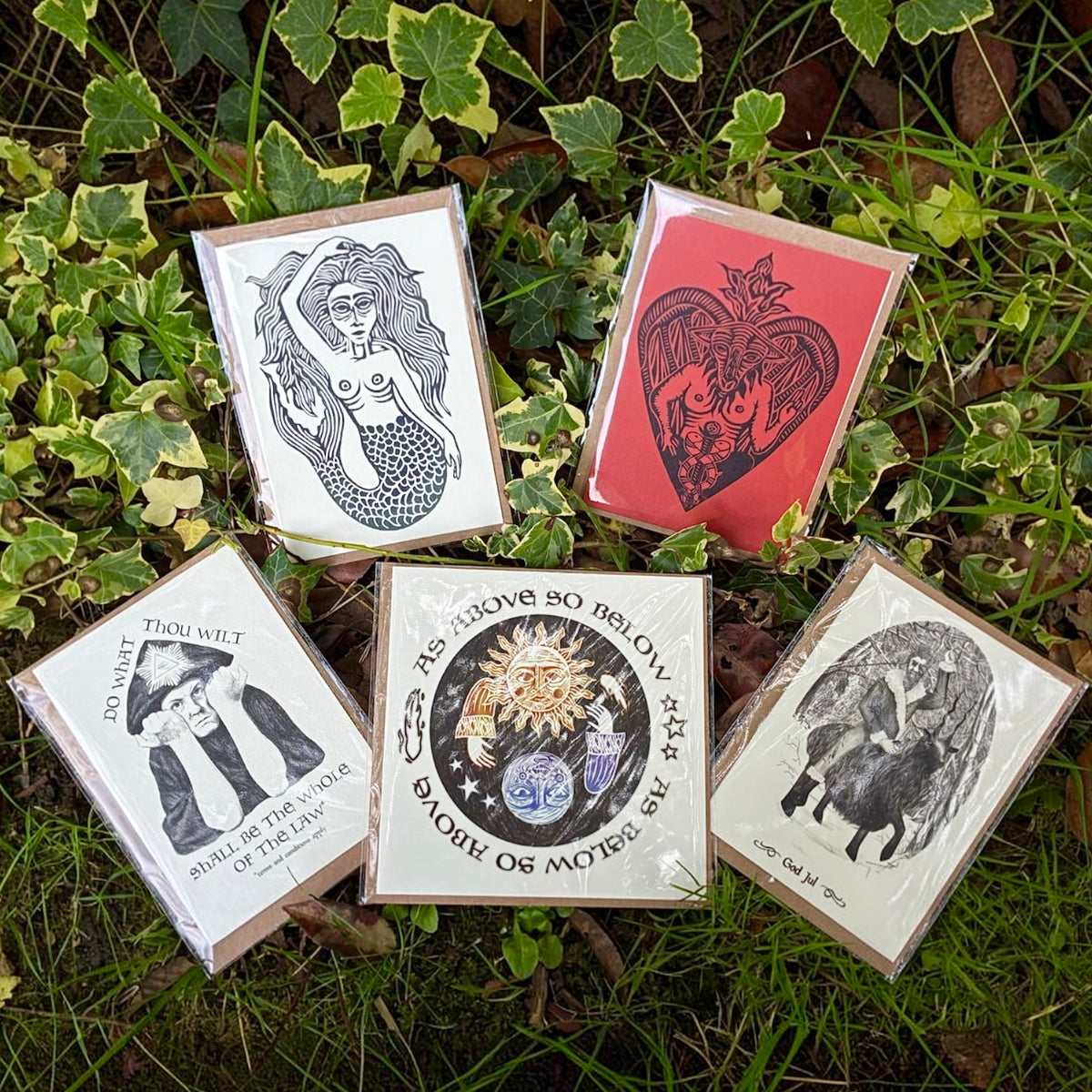 Set of 3 Greeting Cards