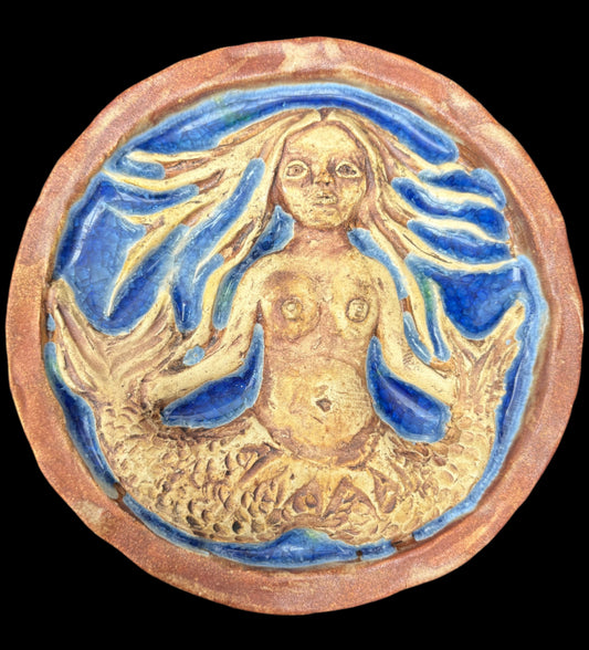 Melusine / Water Elemental Plaque