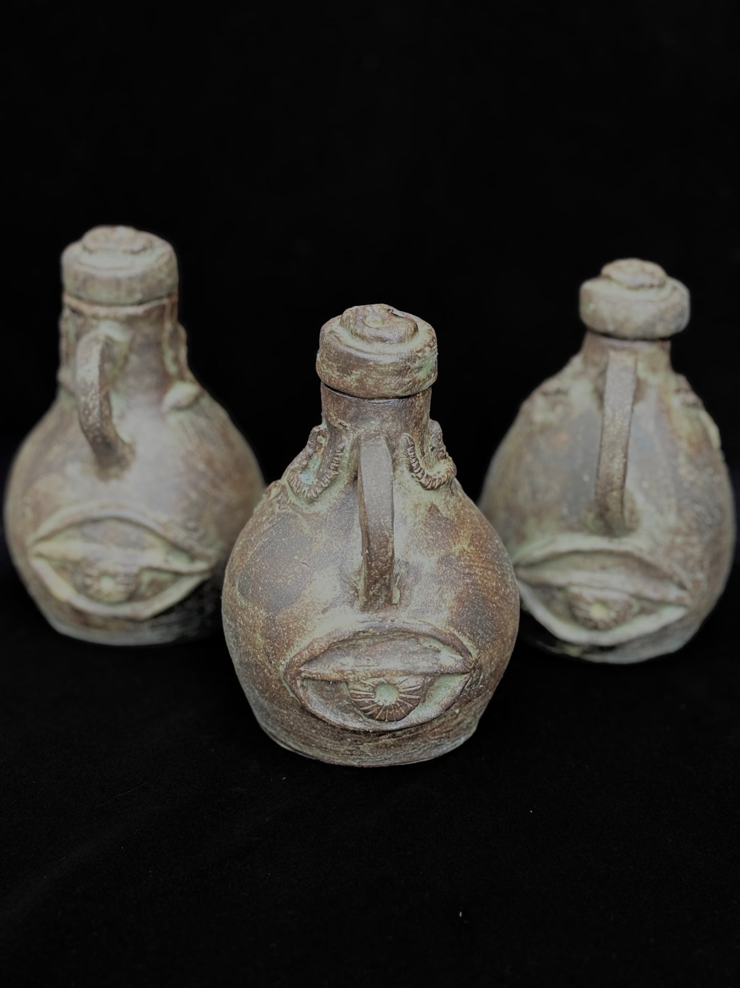 Bellarmine Witch Bottle Hand Thrown